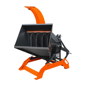 5" PTO Wood Chipper + PRO Stump Grinder Bundle for 15–45 HP Tractors | WCAP130 + SG24 Pro Orange Combo