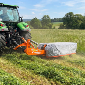 3 Point 81" Disc Mower, 5 Discs, PTO Powered 35–85HP Hay Cutter for Category 1 & 2 Tractors, DHM7