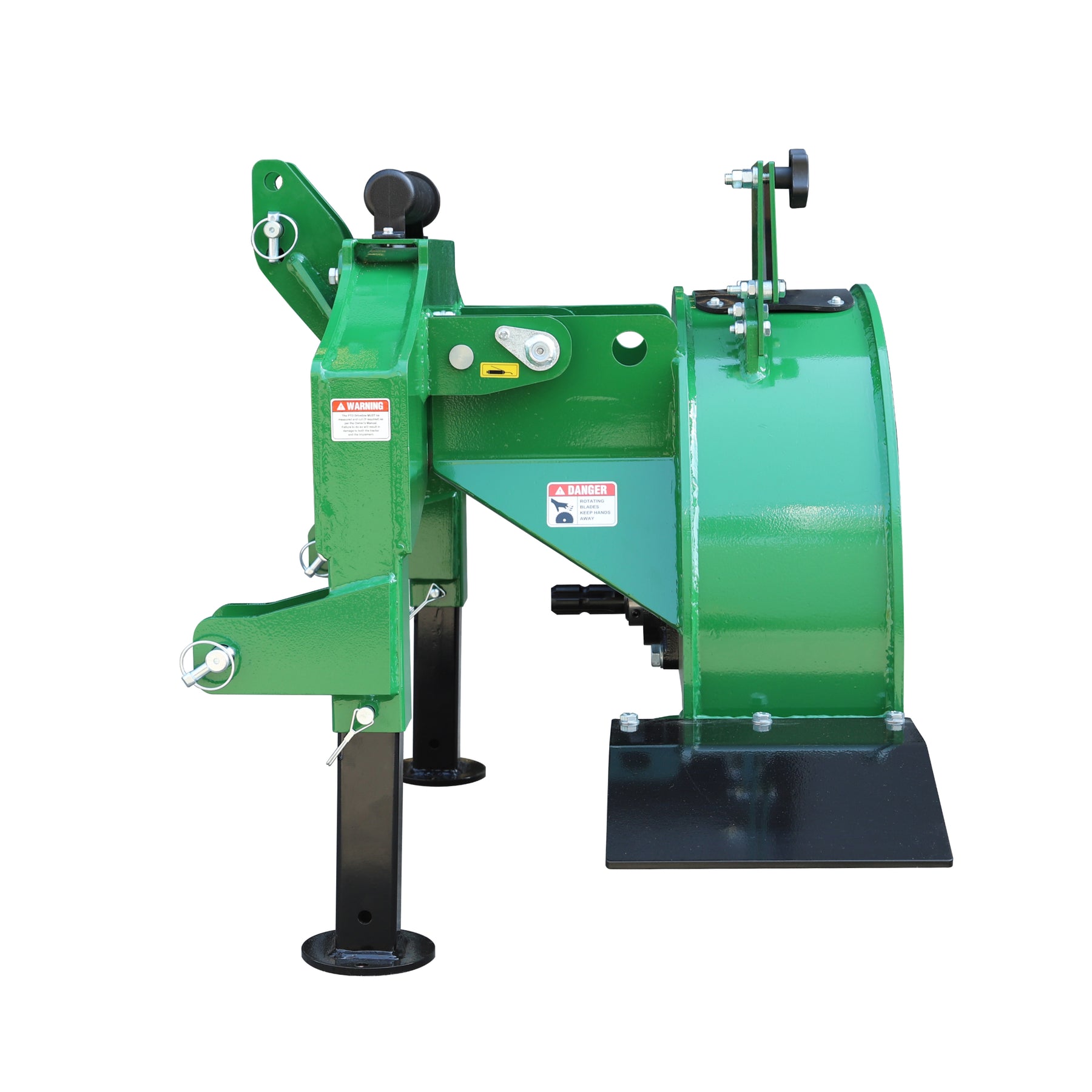 Farmry 3-Point PTO Stump Grinder, 34 Carbide Teeth, for 15-45 HP Tractors (Slip Clutch & PTO Shaft Included) - Farmry