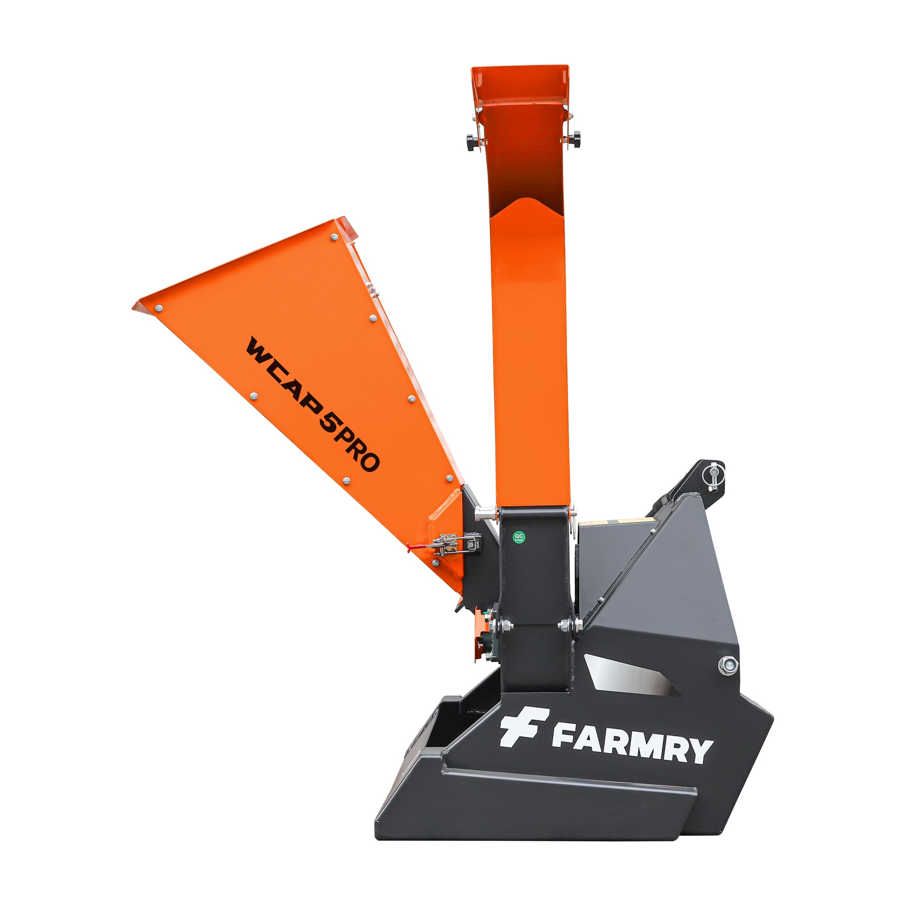 WCAP5 PRO 5” 3-Point PTO Wood Chipper for 15–45 HP Tractors, PTO Shaft Included, Quick Hitch Compatible