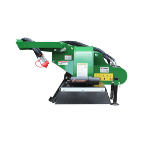 24 inch Stump Grinder for Skid Steer Loader,18 to 23GPM, SSG24(Green)