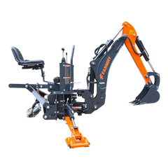 Farmry BH600 6' Compact Tractor Backhoe Attachment | 18-35 HP
