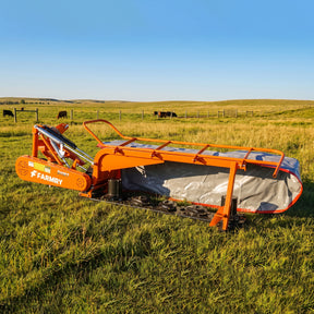 3 Point 81" Disc Mower, 5 Discs, PTO Powered 35–85HP Hay Cutter for Category 1 & 2 Tractors, DHM7
