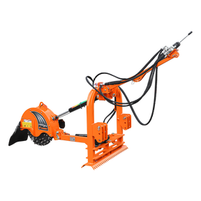 24 inch Hydraulic Stump Grinder with 56ps Carbide Teeth and Self Contained Control Valve for Tractor From 25hp To 60hp, Premium Driveline Included, HSG24PRO