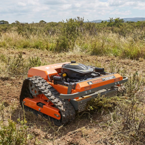 Remote-Controlled Track Mower with Snow Plow – 20.9" Cut, 6.1HP, RM20S