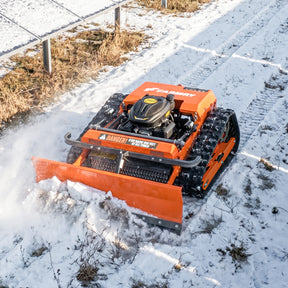 Remote-Controlled Track Mower with Snow Plow – 20.9" Cut, 6.1HP, RM20S