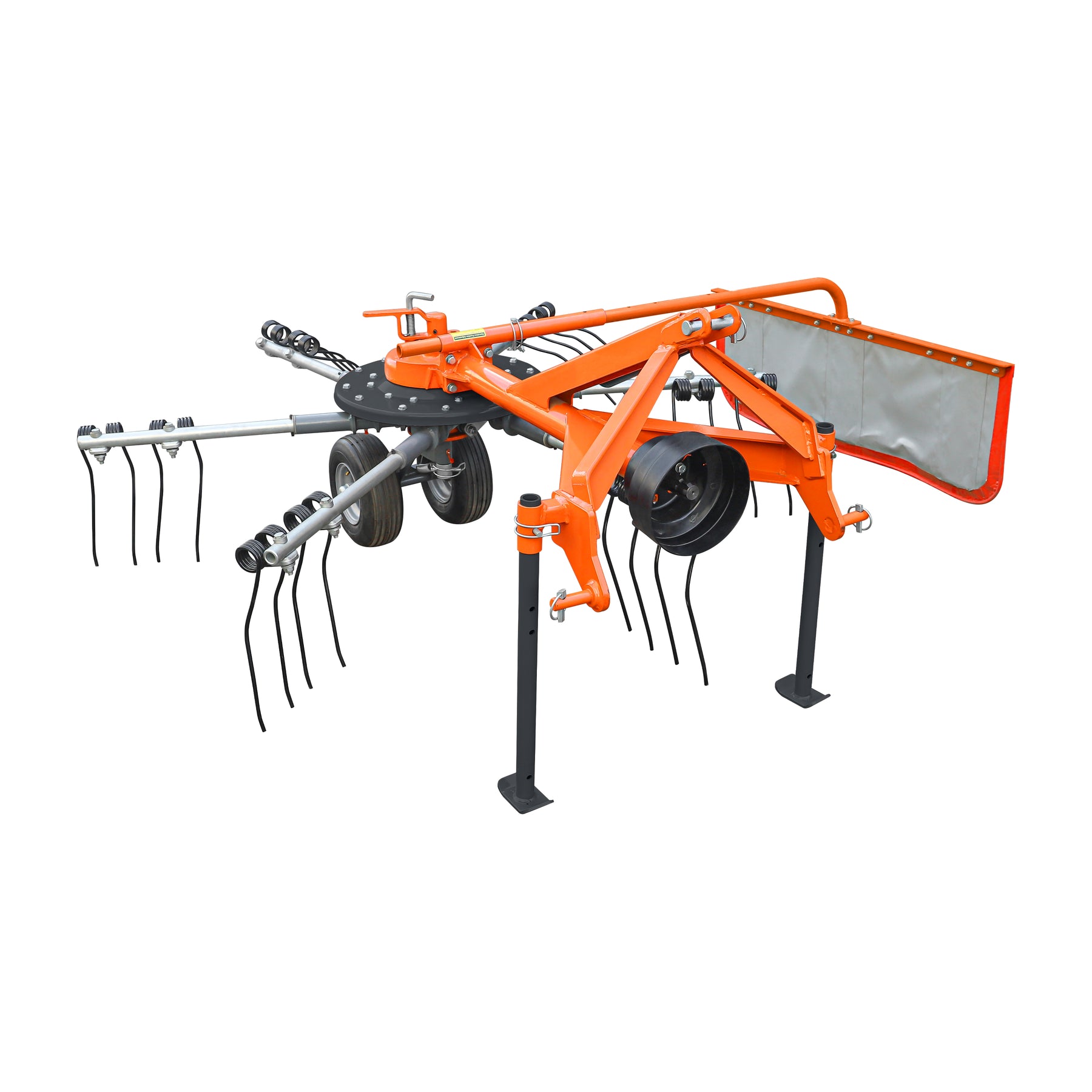 RK98 Hay Rake for 18–25 HP Tractors | CAT I 3-Point Hitch, 98” Width