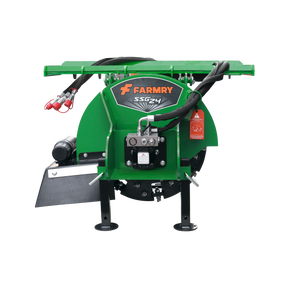 24 inch Stump Grinder for Skid Steer Loader,18 to 23GPM, SSG24(Green)