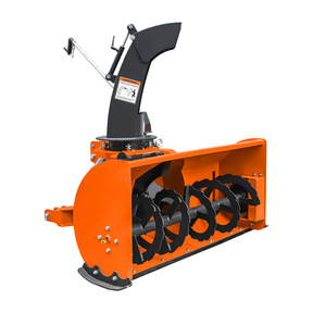 60" 3-Point Hitch Snow Blower for 18-45HP Tractor, CAT 1 & 2, 22" Impeller Diameter, Manual 360° Snow Chute, Snow Shovel for JAM Clearance and PTO Shaft with Clutch Included, TSB60