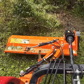 3 Point 57" Offset Flail Ditch Bank Mower for Category 1 Tractors, 25-45HP, VLF57