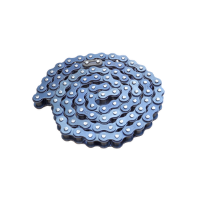 A farmry (1 Pcs/Kit) Roller Chain for SSB60/TSB48/TSB60 (104401A/104301A/104302A) is arranged neatly in a spiral shape on a plain white background.