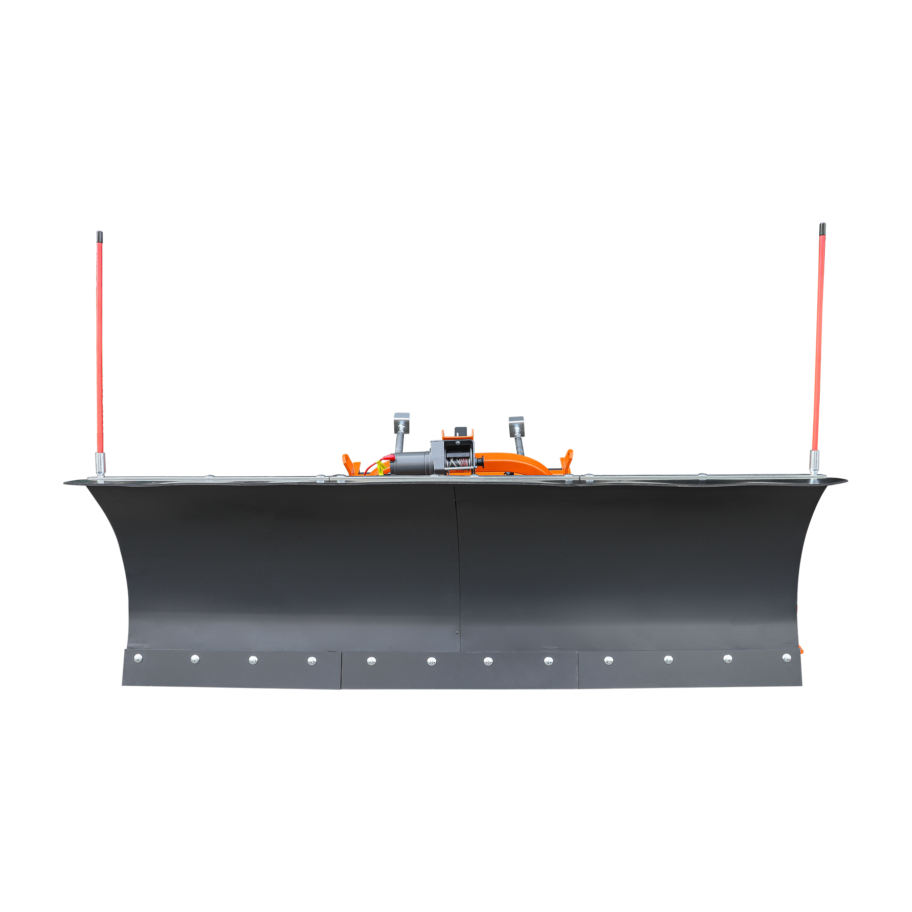 SP72 72" Truck/SUV Front Mount Snow Pusher, Left and Right Angle, 2" Mount Receiver, Wireless Winch Control