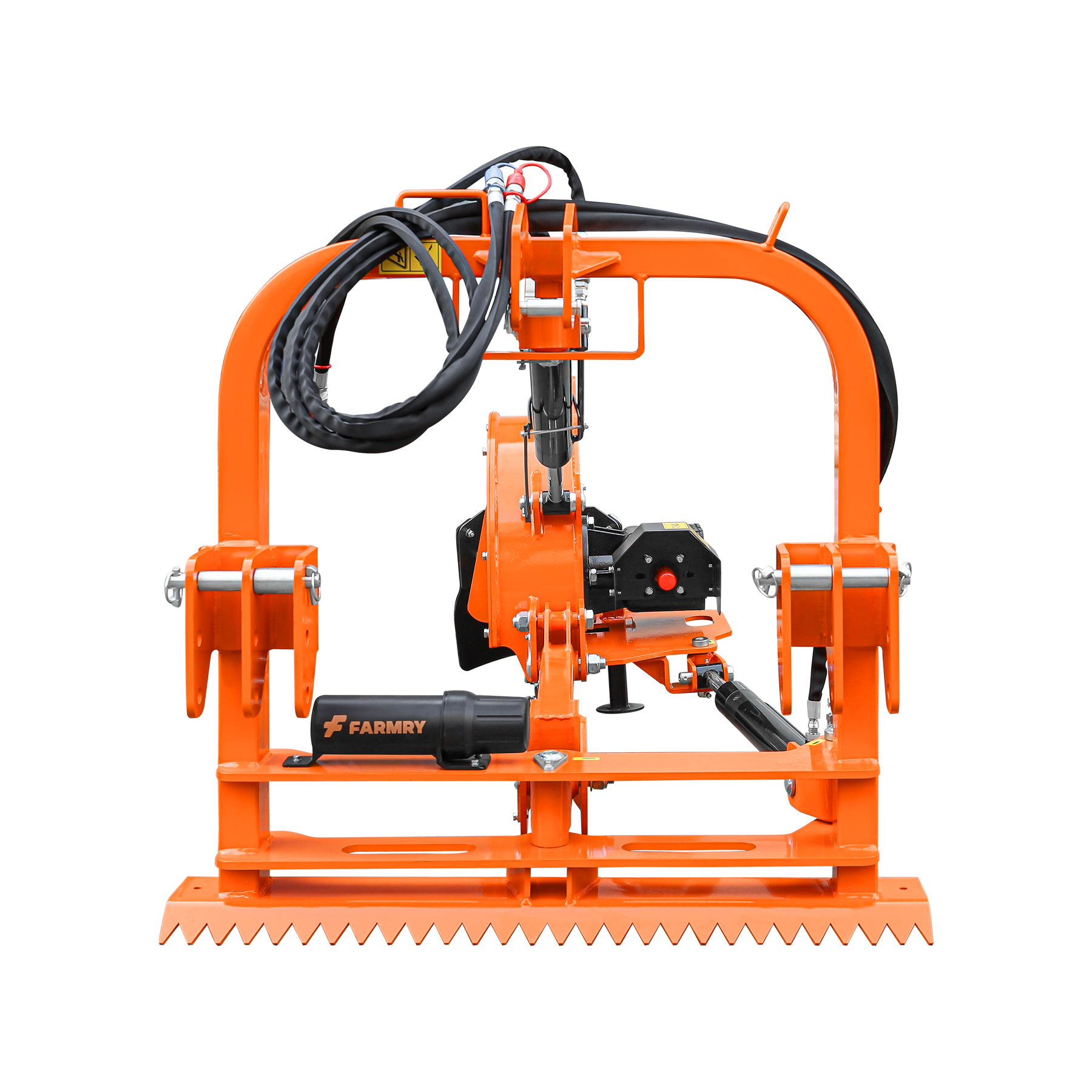 5” PTO Wood Chipper + 24” Hydraulic Stump Grinder Combo for 25–60 HP Tractors (CP85 + HSG24)