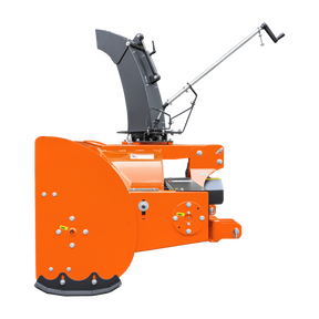 72” 3 Point Hitch Snow Blower for 25-65HP Tractor, CAT 1&2, 24” Impeller diameter, Manual 360 ° Snow Chute, Snow Shovel for JAM Clearance and PTO Shaft with Cluth included, TSB72
