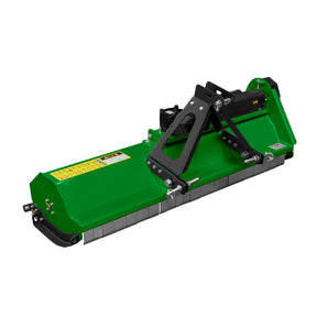 3 Point 61" Flail Mower, PTO Powered 15-35HP Mowing Attachment for Category 1 Tractors, LFS61 Green