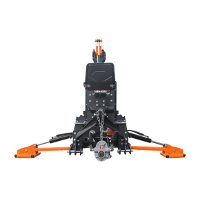 8 '2 " Tractor  Backhoe with Curved Boom, 15" Bucket, Hydraulic Grapple Thumb, Self-Contained Gear Pump&Hydraulic Reservoir included, for 30-65 HP, Cat 1&2 Hookup, BH820