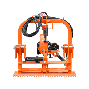 24 inch Hydraulic Stump Grinder with 56ps Carbide Teeth for Tractor From 25hp To 60hp, Premium Driveline with Included, HSG24