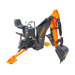 Farmry BH700 Pro Tractor Loader Backhoe | 7' Dig Depth & Power