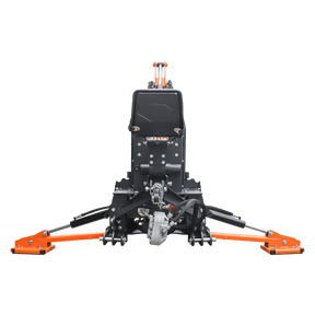 8 '2 " Tractor  Backhoe with Curved Boom, 15" Bucket, Hydraulic Grapple Thumb, Self-Contained Gear Pump&Hydraulic Reservoir included, for 30-65 HP, Cat 1&2 Hookup, BH820