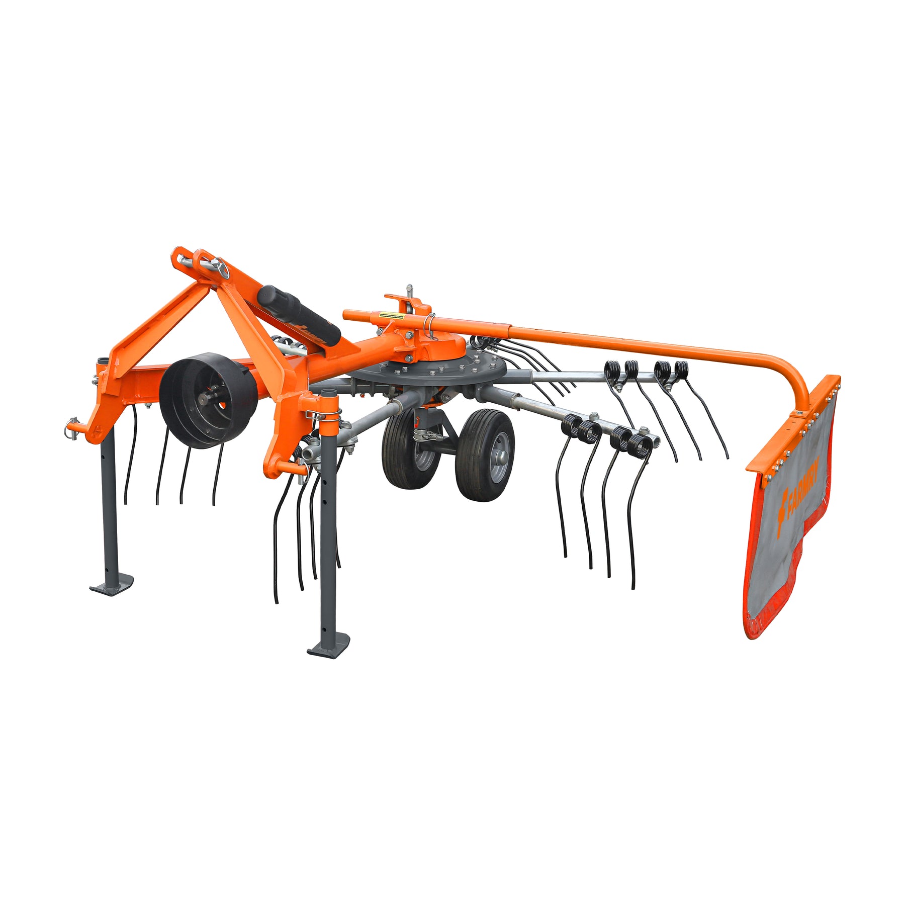 RK98 Hay Rake for 18–25 HP Tractors | CAT I 3-Point Hitch, 98” Width