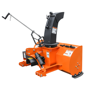 60" 3-Point Hitch Snow Blower for 18-45HP Tractor, CAT 1 & 2, 22" Impeller Diameter, Manual 360° Snow Chute, Snow Shovel for JAM Clearance and PTO Shaft with Clutch Included, TSB60