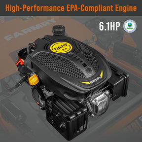 Farmry RM20 Remote-Controlled Track Mower – 20.9" Cut, 6.1HP Gas Engine