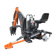 Farmry BH700 Grapple Backhoe – 7' Hydraulic Power for Tractors