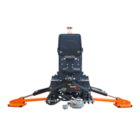 7 ' Tractor  Backhoe with Curved Boom, Italian Original WALVOIL Seven Way Hydraulic Control Valve, 12" Bucket, Hydraulic Grapple Thumb,  Self-Contained One-Piece Gear Pump&Hydraulic Reservoir included, for 25-45 HP, Cat 1&2 Hookup, BH700Pro