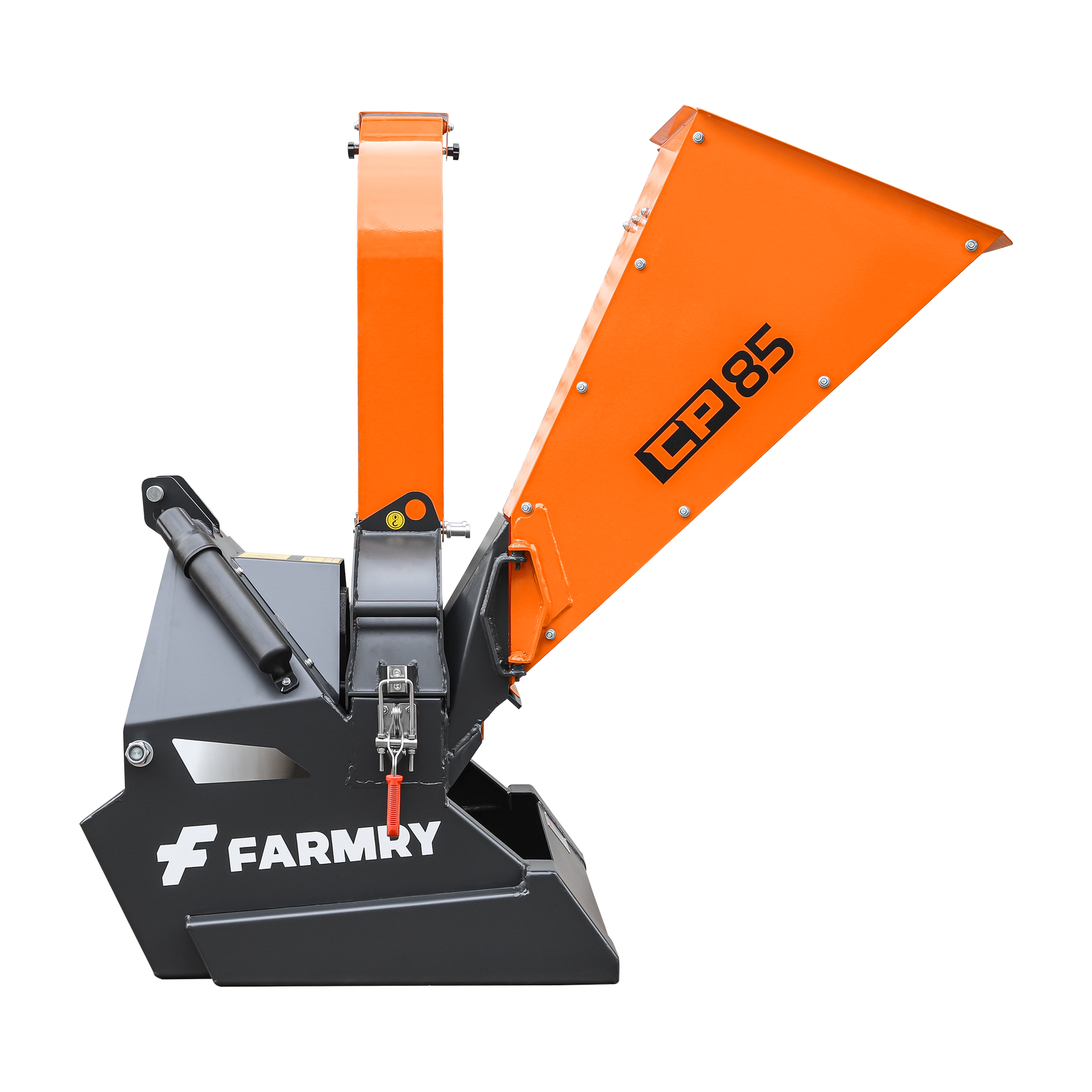 FARMRY PTO Wood Chipper for Tractors | Durable 3-Point Hitch Brush Shredder Model CP85