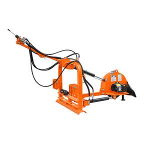 24 inch Hydraulic Stump Grinder with 56ps Carbide Teeth and Self Contained Control Valve for Tractor From 25hp To 60hp, Premium Driveline Included, HSG24PRO