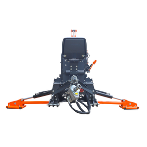 8 '2 " Tractor  Backhoe with Curved Boom, 15" Bucket, Mechanical Grapple Thumb, Self-Contained Gear Pump&Hydraulic Reservoir included, for 30-65 HP, Cat 1&2 Hookup, BH820e