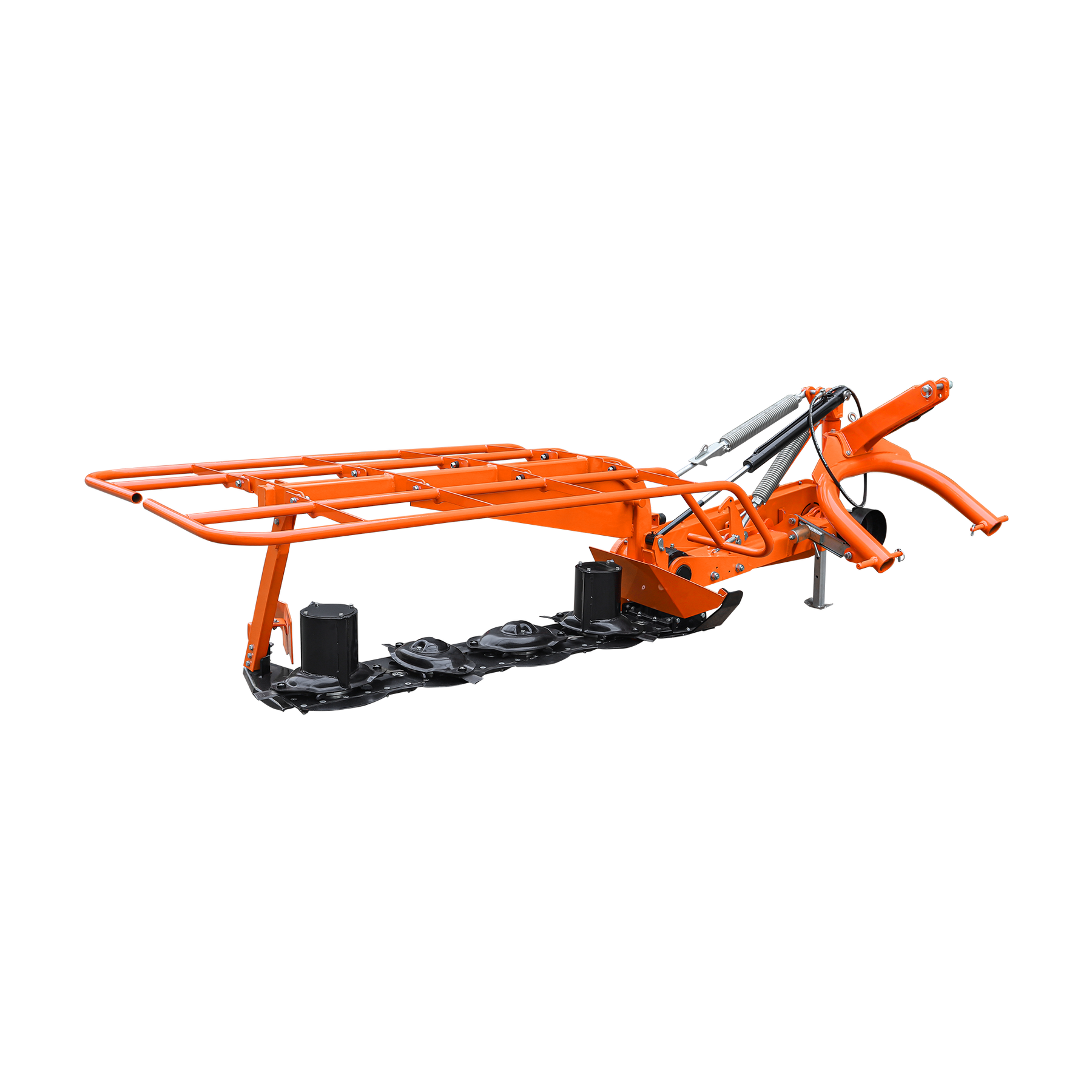 3 Point 65" Disc Mower, 4 discs, PTO Powered 35–80HP Hay Cutter for Category 1 & 2 Tractors, DHM6