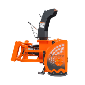 72” Skid Steer Snow Blower, 45-75 HP, REQ.Hydraulic Flow 16 -21GPM , 24” Diameter Impeller,  Manual 360 °Snow Chute,  Snow Shovel for JAM Clearance included, SSB72