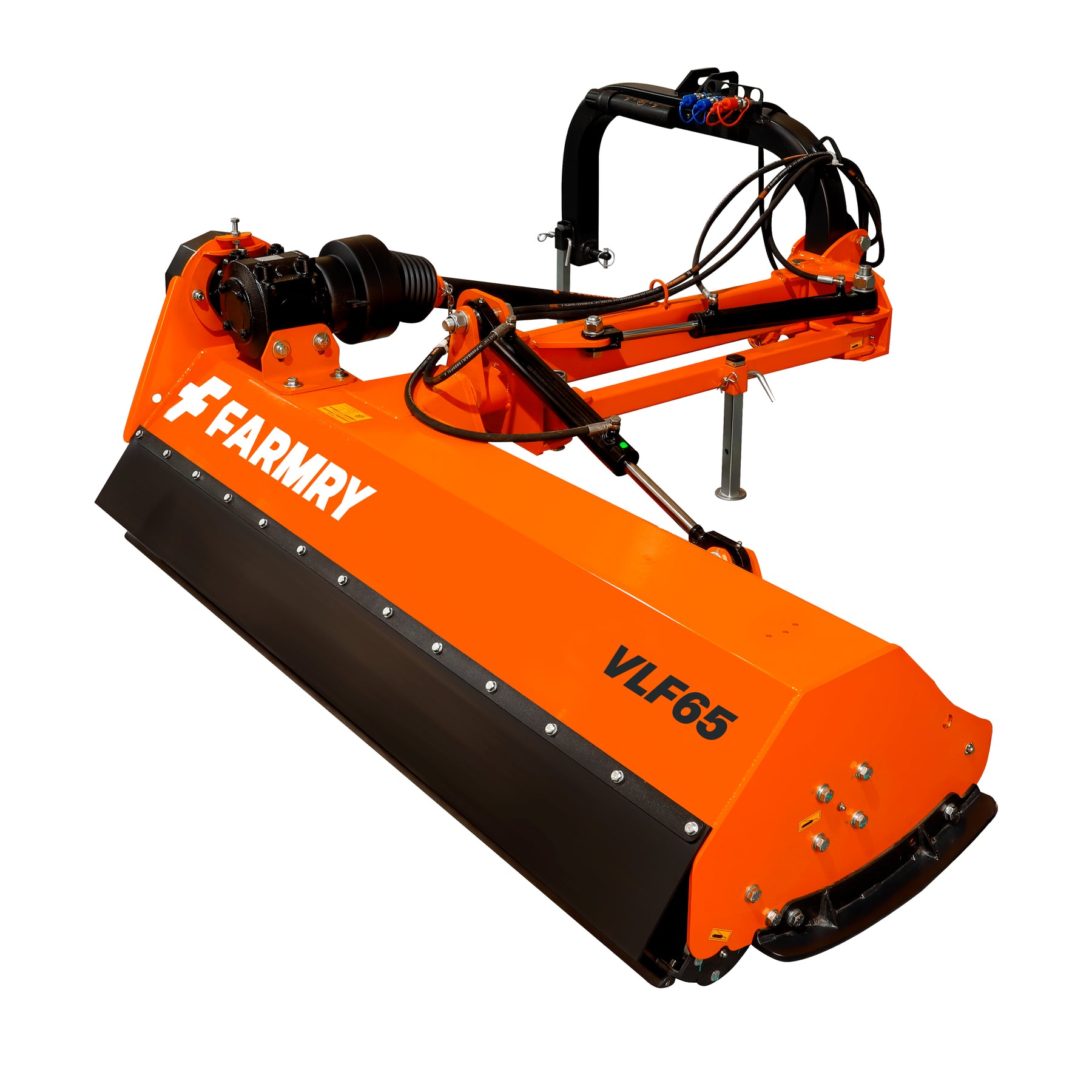 3 Point 65" Offset Flail Ditch Bank Mower for Category 1 Tractors, 25-45HP, VLF65