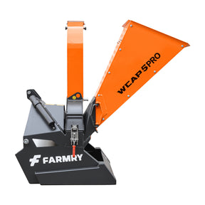 5” PTO Wood Chipper + SG24Pro Stump Grinder Combo for 15–45 HP Tractors (WCAP5 PRO + SG24Pro green)