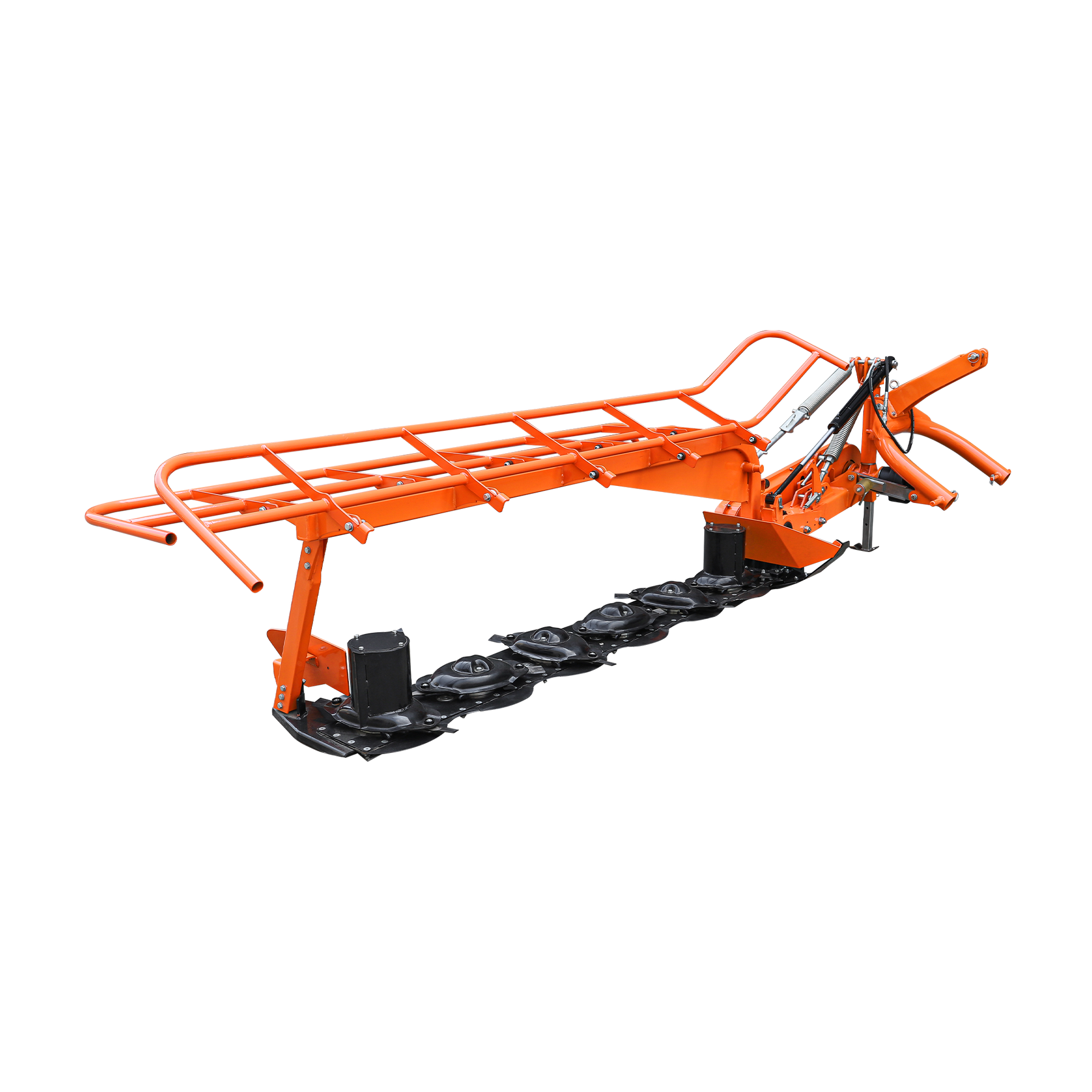 3 Point 95" Disc Mower,6 discs, PTO Powered 35–80HP Hay Cutter for Category 1 & 2 Tractors, DHM8