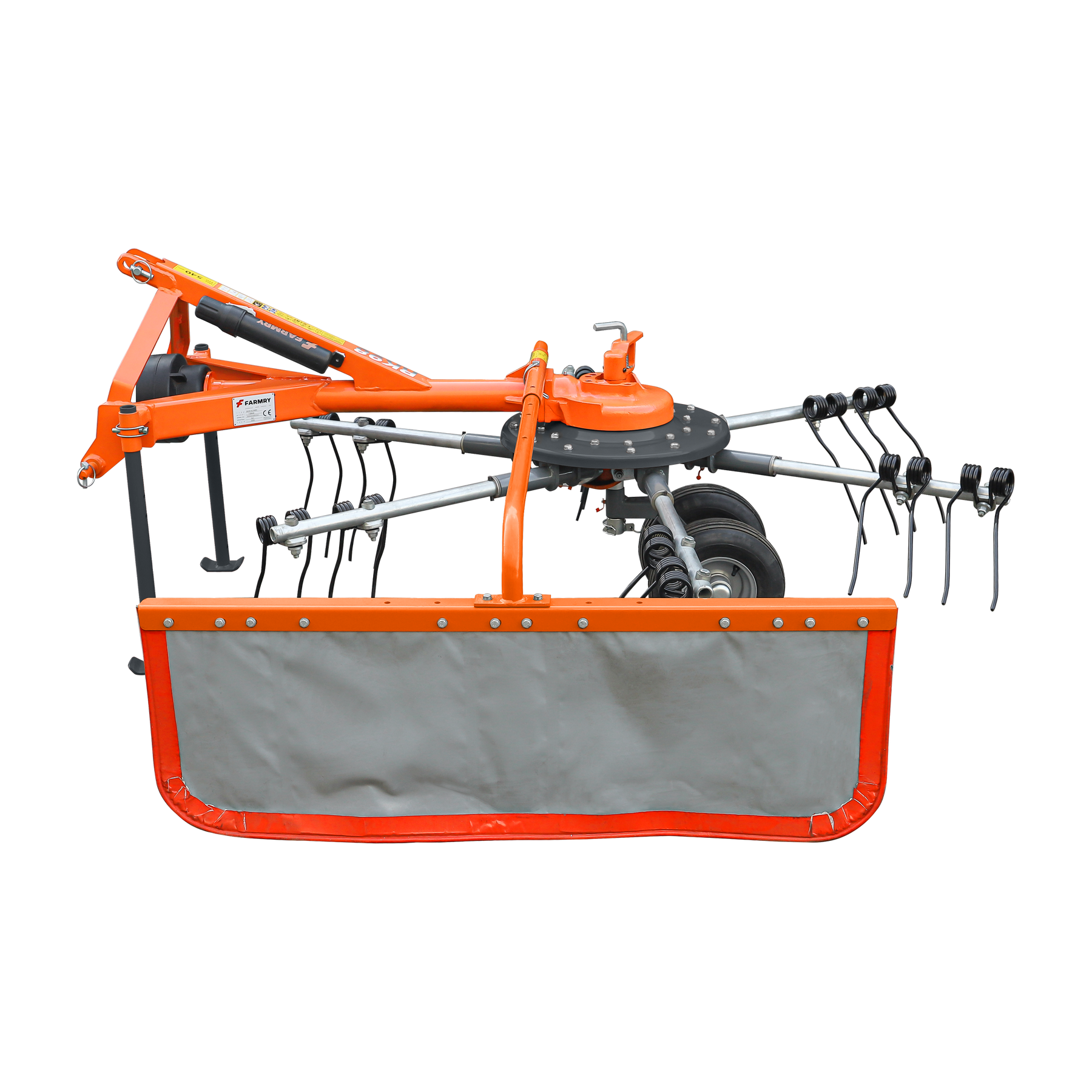 RK98 Hay Rake for 18–25 HP Tractors | CAT I 3-Point Hitch, 98” Width