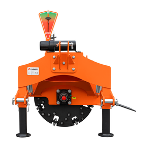 3-Point PTO Stump Grinder PRO, Two Torsion Springs, Speed Indicator, 34 Carbide Teeth, for 15-45HP Tractors, PTO Shaft Included with Slip Clutch. SG24 Pro