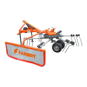 RK98 Hay Rake for 18–25 HP Tractors | CAT I 3-Point Hitch, 98” Width