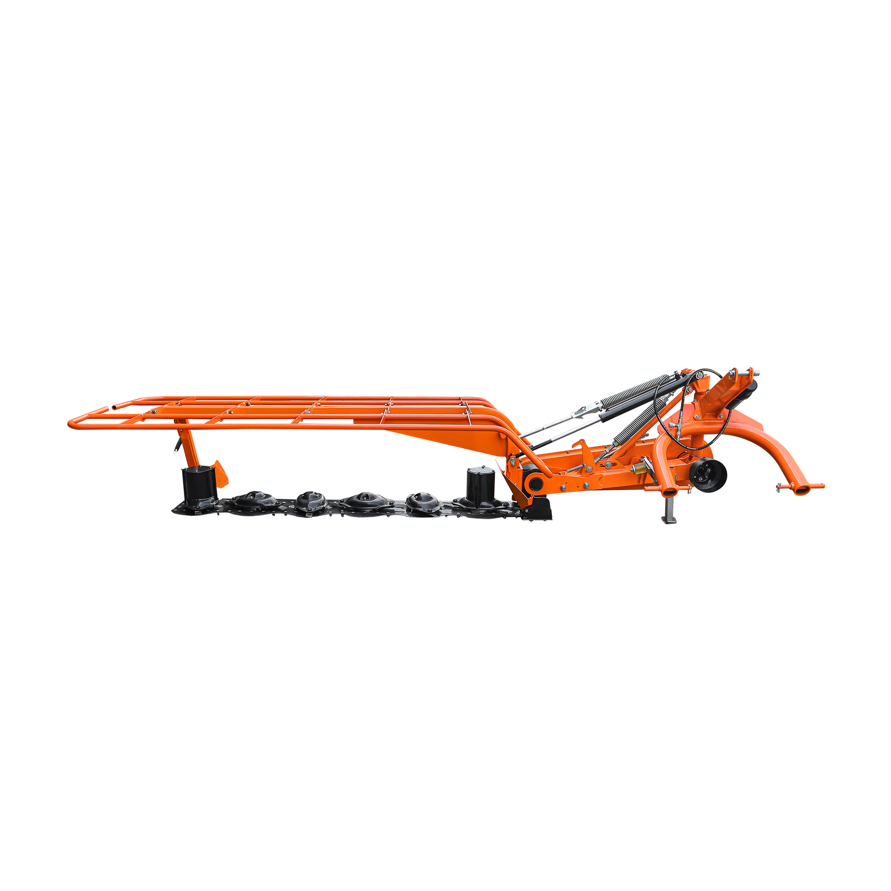 3 Point 95" Disc Mower,6 discs, PTO Powered 35–80HP Hay Cutter for Category 1 & 2 Tractors, DHM8