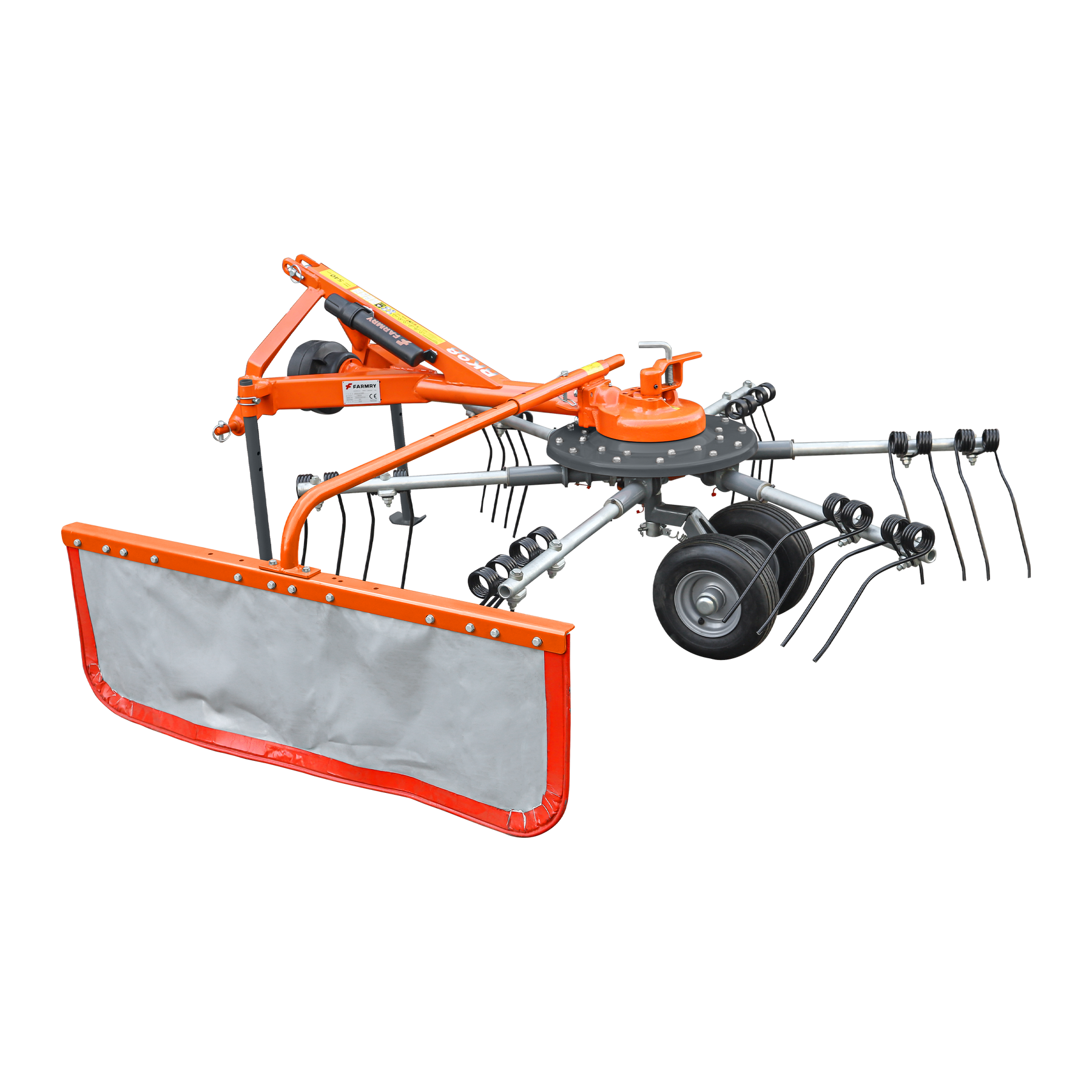 RK98 Hay Rake for 18–25 HP Tractors | CAT I 3-Point Hitch, 98” Width
