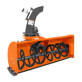 72” 3 Point Hitch Snow Blower for 25-65HP Tractor, CAT 1&2, 24” Impeller diameter, Manual 360 ° Snow Chute, Snow Shovel for JAM Clearance and PTO Shaft with Cluth included, TSB72