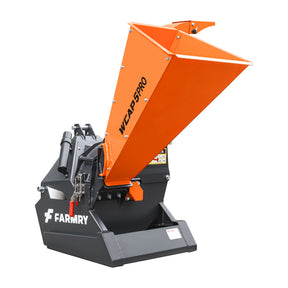 5” PTO Wood Chipper + SG24Pro Stump Grinder Combo for 15–45 HP Tractors (WCAP5 PRO + SG24Pro green)