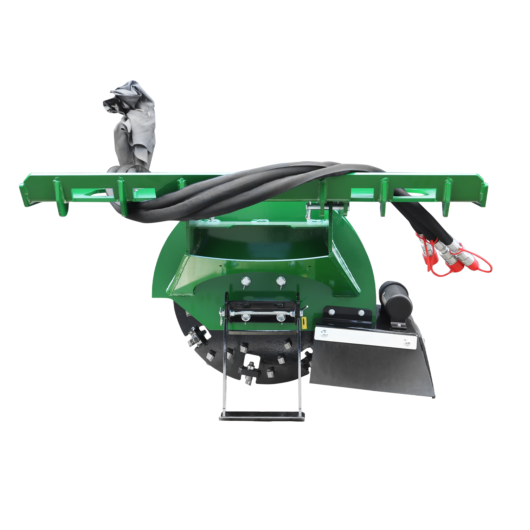24 inch Stump Grinder for Skid Steer Loader,18 to 23GPM, SSG24(Green)