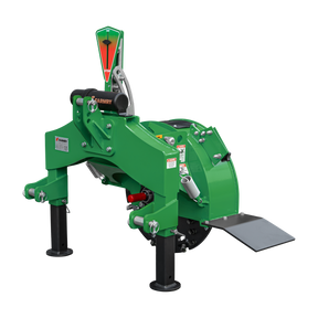 5” PTO Wood Chipper + SG24Pro Stump Grinder Combo for 15–45 HP Tractors (CP85 + SG24Pro green)