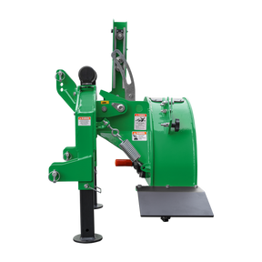 5” PTO Wood Chipper + SG24Pro Stump Grinder Combo for 15–45 HP Tractors (CP85 + SG24Pro green)