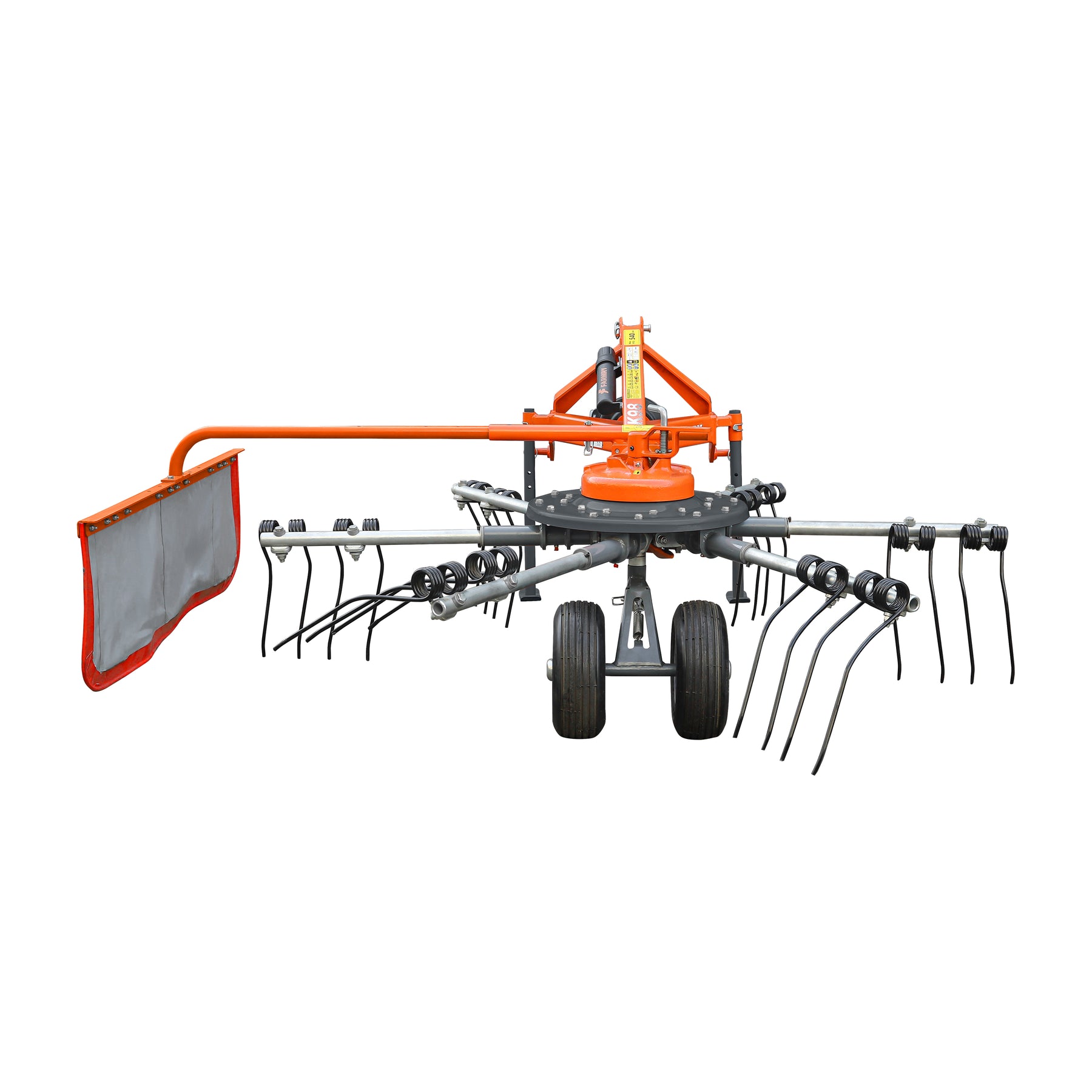 RK98 Hay Rake for 18–25 HP Tractors | CAT I 3-Point Hitch, 98” Width
