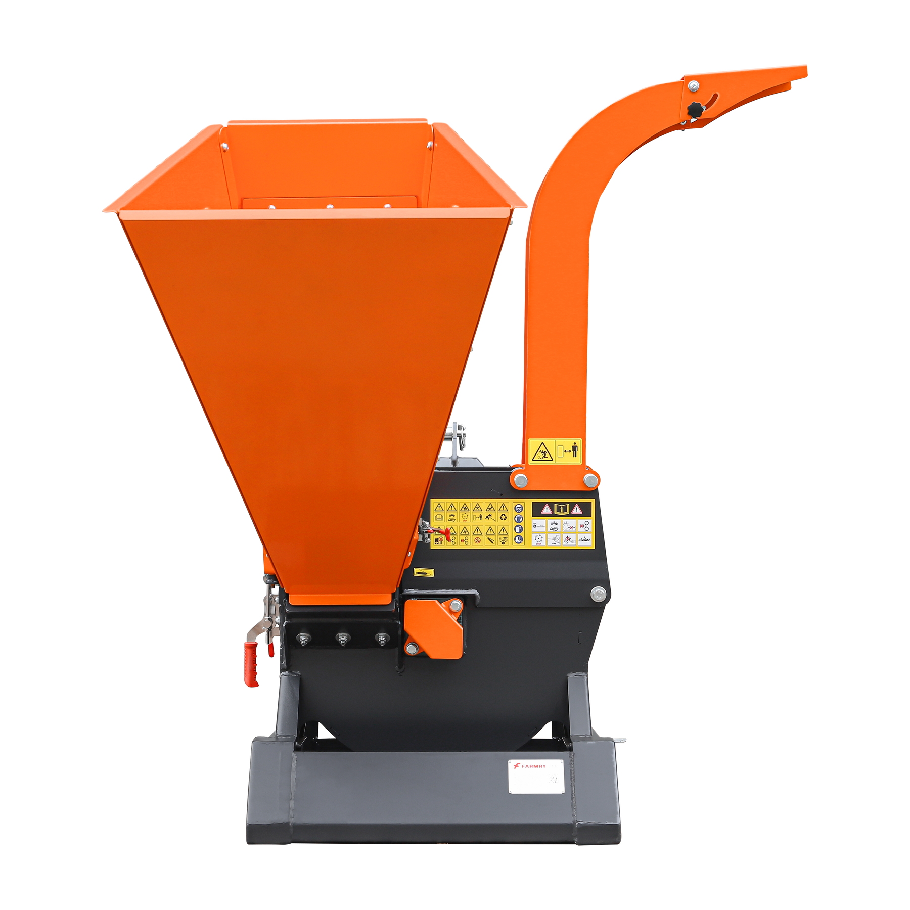 FARMRY PTO Wood Chipper for Tractors | Durable 3-Point Hitch Brush Shredder Model CP85