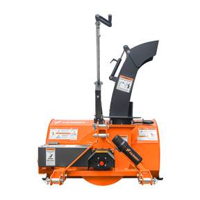 48" 3-Point Hitch Snow Blower for 15-35HP Tractor, CAT 1, 20" Impeller Diameter, Manual 360° Snow Chute, Snow Shovel for JAM Clearance and PTO Shaft with Clutch Included, TSB48