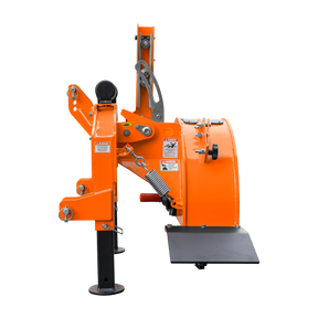 5” PTO Wood Chipper + SG24Pro Stump Grinder Combo for 15–45 HP Tractors (CP85 + SG24Pro orange)